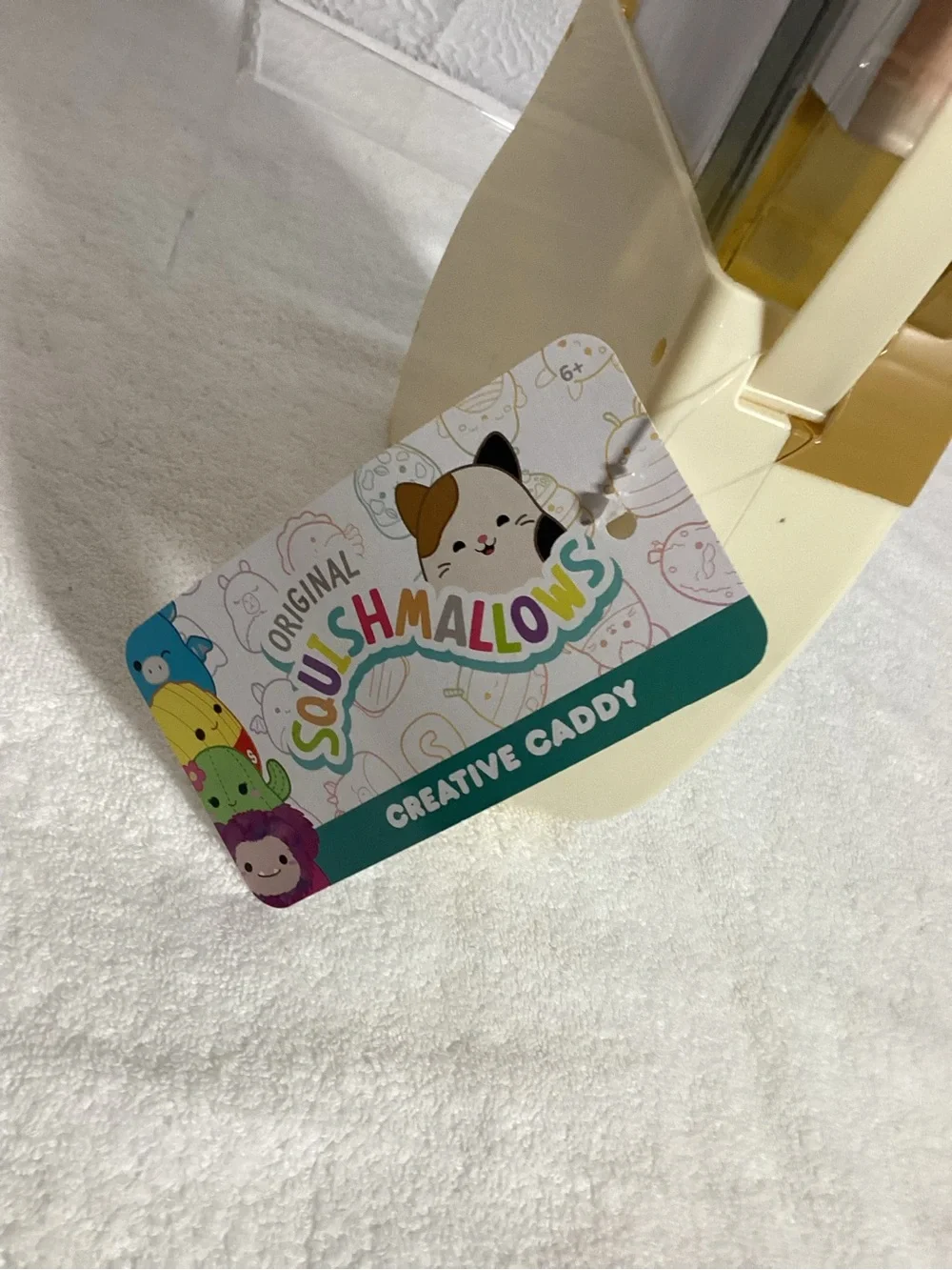 Squishmallows Original Creative Caddy Stationary Kitty Cat Set NEW Stickers, Pen